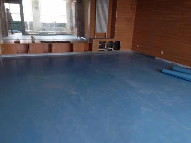 新疆百銘教育舞蹈地板鋪設工程案例