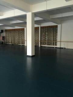 貴州天夢舞蹈培訓中心舞蹈地膠鋪設案例