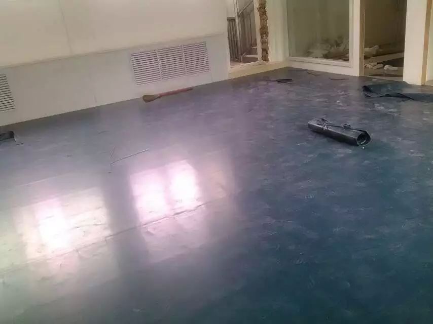 延安富縣幼兒園舞蹈地膠鋪設(shè)工程