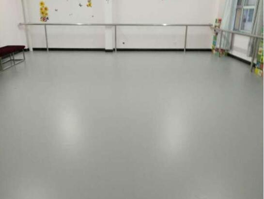舞蹈室地膠成功案例——長春農安縣第二幼兒園天藝藝術培訓中心