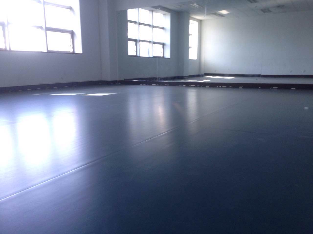 舞蹈室地膠--秦皇島海之藍歌舞團公司成功案例