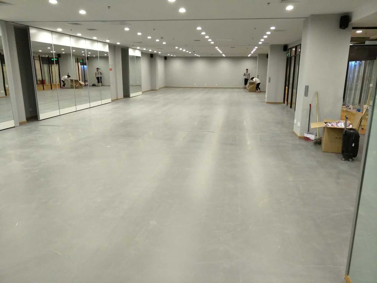 舞蹈室地膠--北京歐藝博舞蹈學校成功案例