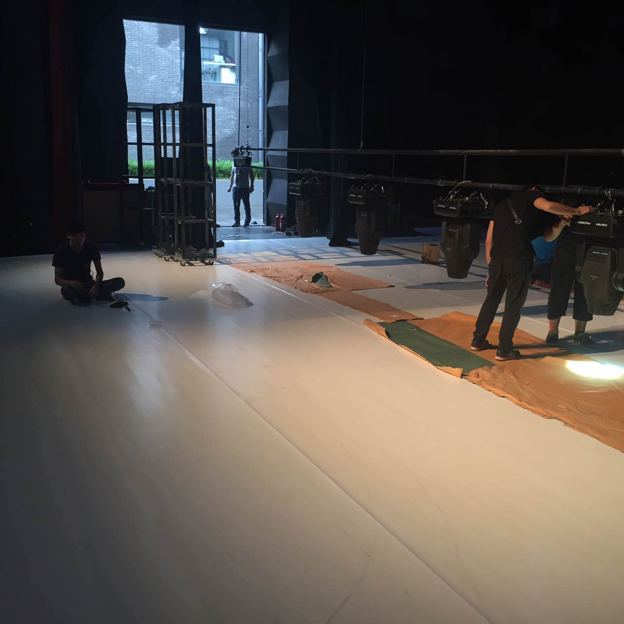 舞臺地膠--北京市海淀區中間劇場