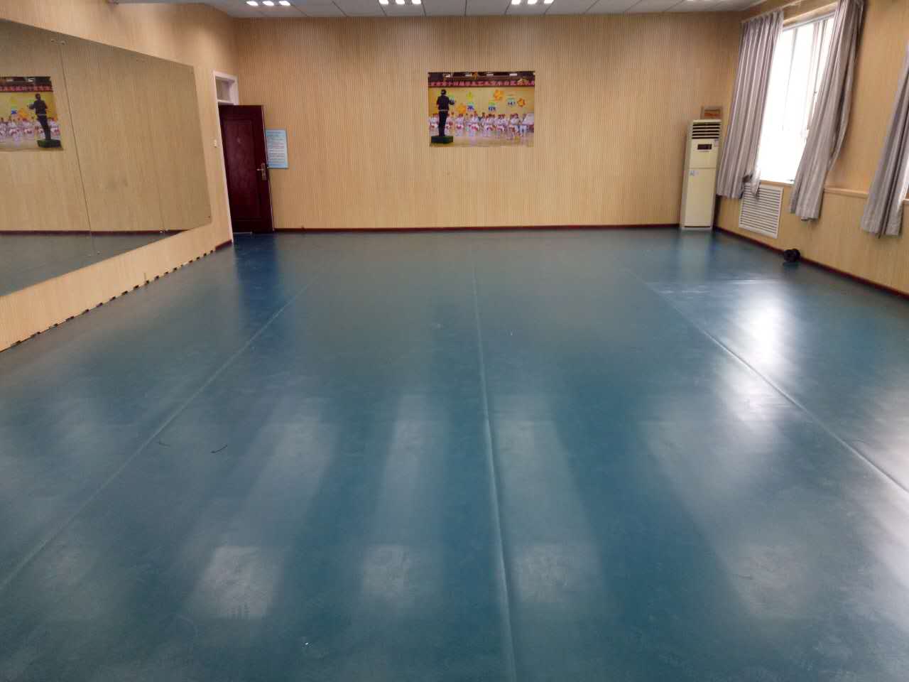 舞蹈室地膠——北京豐臺草橋小學成功案例