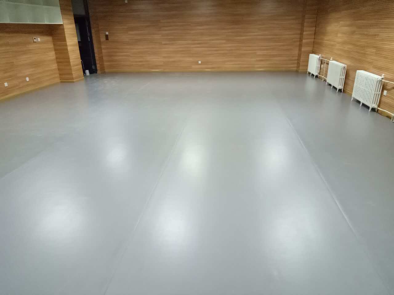 舞蹈室地膠--北京育翔小學回龍觀分校成功案例