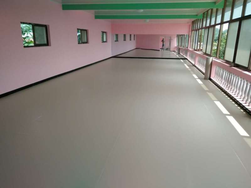 舞蹈地板--河北保定定州藍天幼兒園成功案例