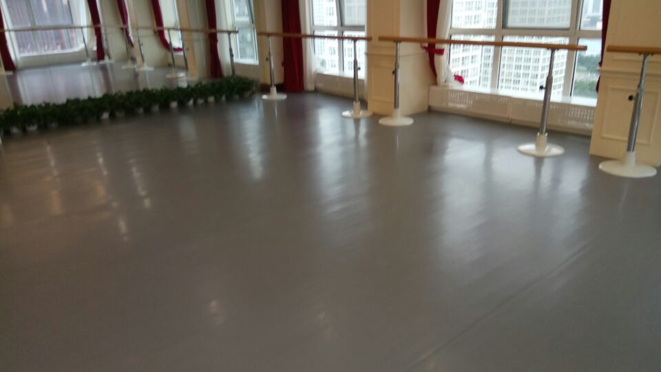 舞蹈室地膠--江西南昌市株市小學