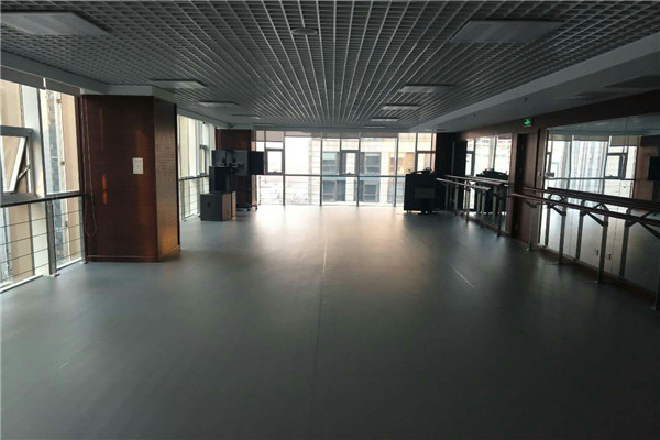 舞蹈地膠--石景山萬達華夏銀行成功案例