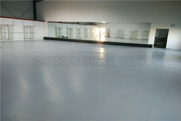 舞蹈地膠--呼和浩特市鵬程景觀舞蹈排練廳成功案例