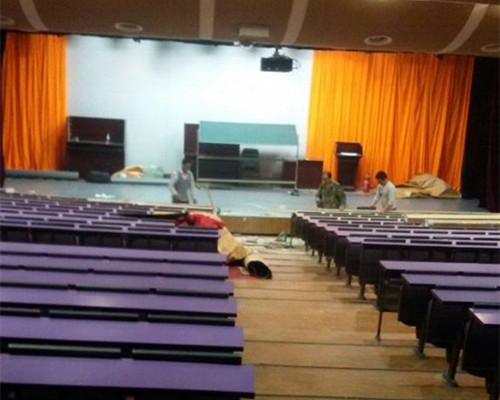 舞臺地板鋪設案例