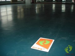 北京燕山少年宮舞蹈房地膠施工案例